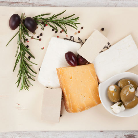 Τυρί μοτσαρέλα Alpiland σε συσκευασία.