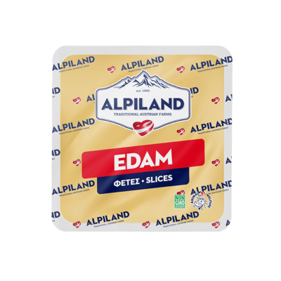 Τυρί Edam σε φέτες της Alpiland.