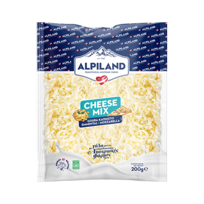 Alpiland cheese mix τριμμένο.