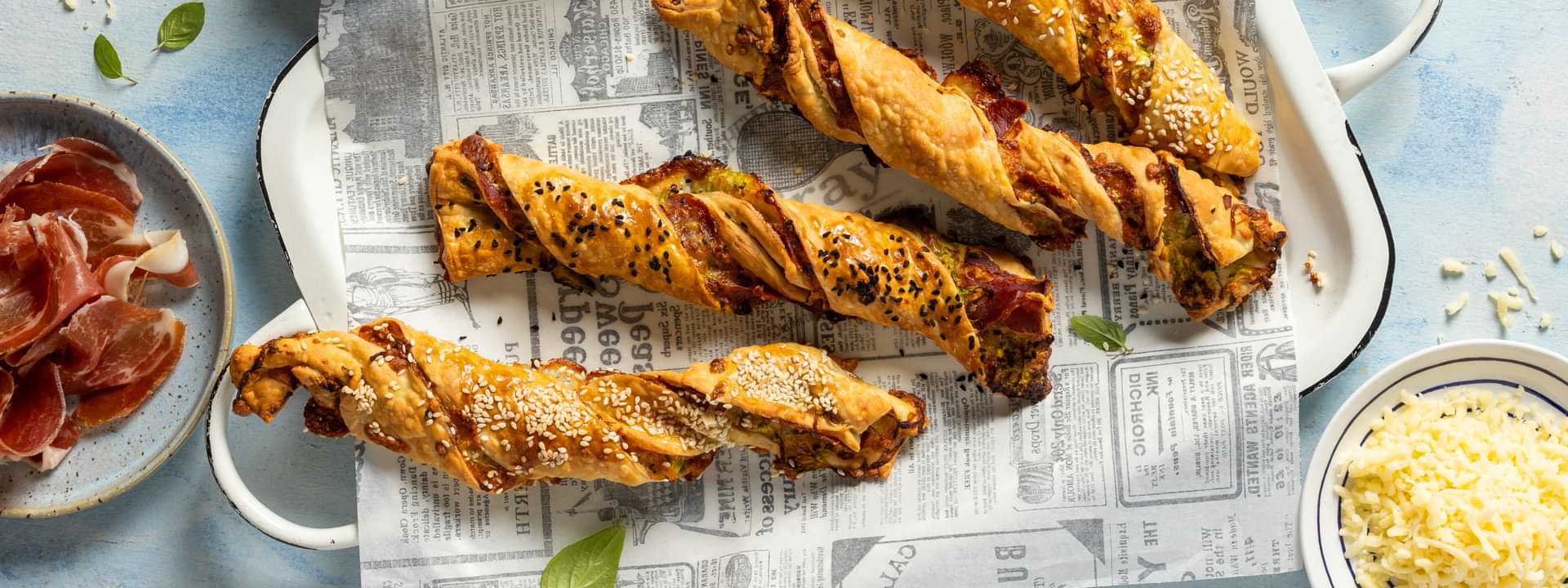 Header Image Σφολιατίνια με Alpiland Mozzarella