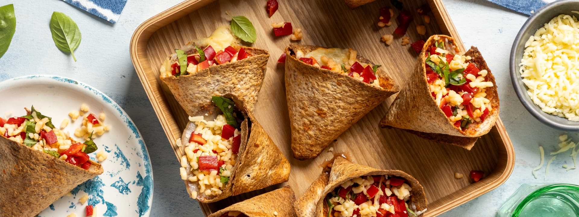 Header Image «Xωνάκια» τορτίγιας με Αpiland Cheese mix